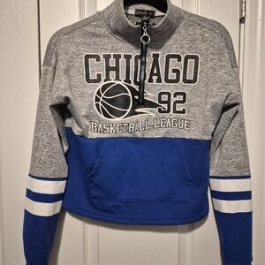 Love Gray and Black Pullover